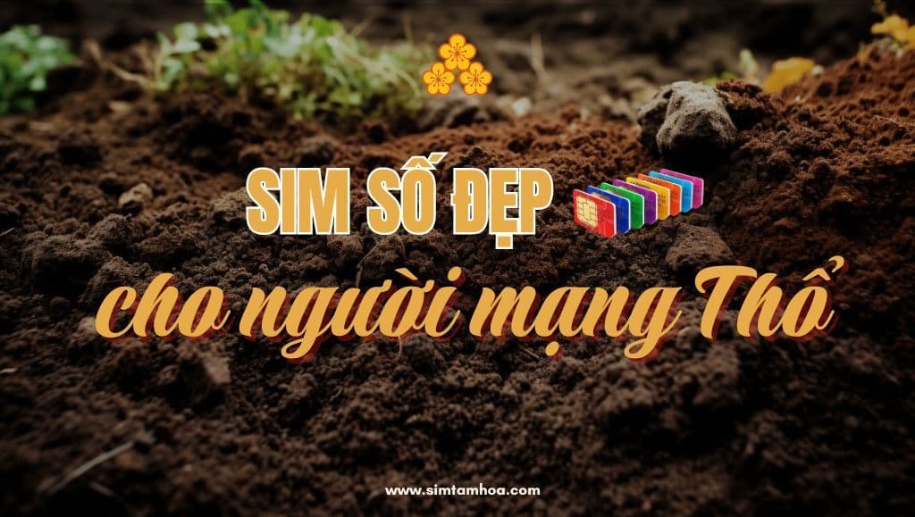 Chọn Đúng Sim Số Đẹp - May Mắn Tài Lộc Tự Tìm Đến Dành Cho Người Mạng Thổ